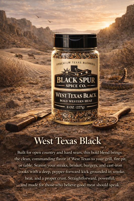 West Texas Black: Steakhouse Fire Blend